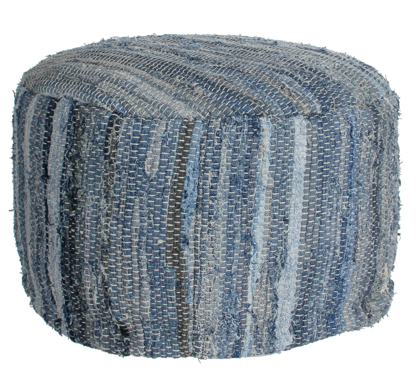 שרפרף פוף כחול פסים 50 סמ - Decor 2 Home