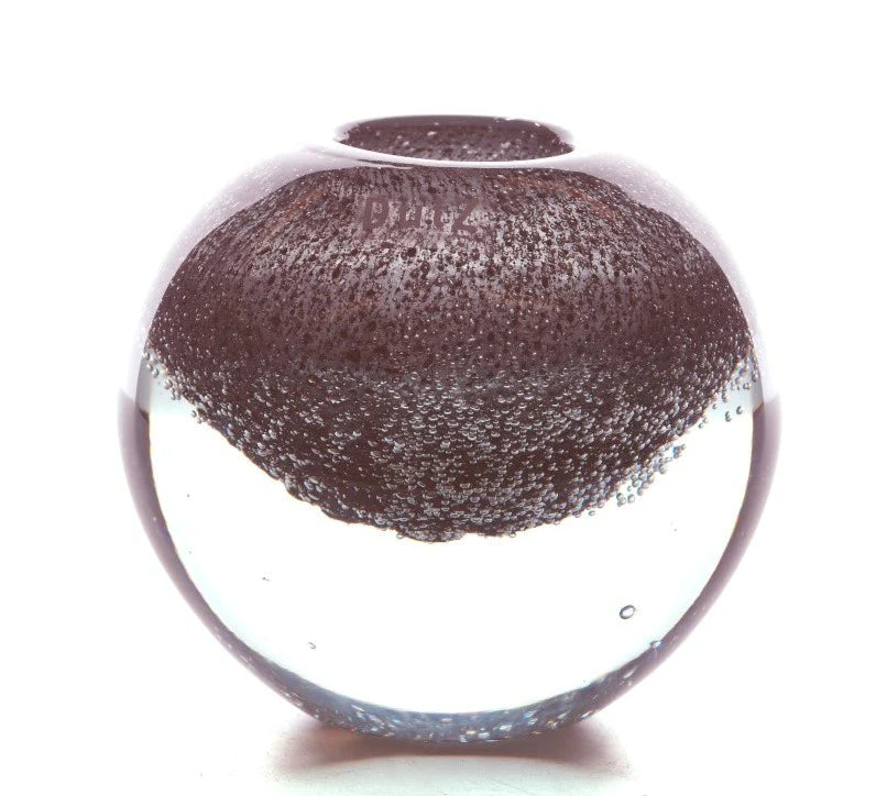 glass ball vase