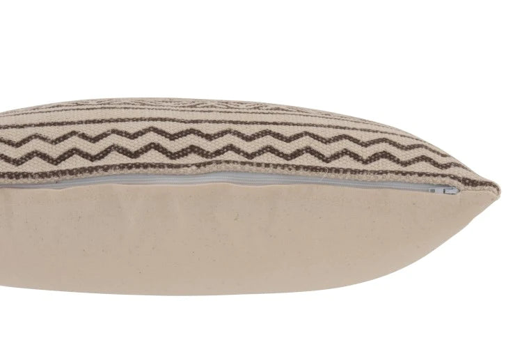 Cushion Triangles Cotton Brown/Beige (3161)