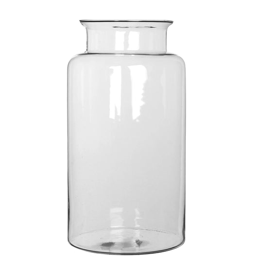 אגרטל חבית מזכוכית ממוחזרת