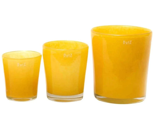 אגרטל דוץ 16 סמ קוני צהוב של DUTZ הולנד - Decor 2 Home