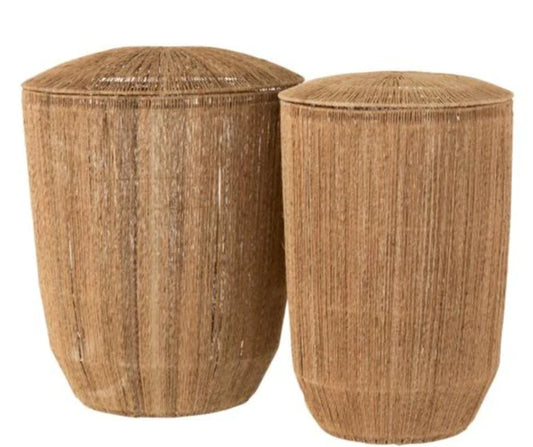 Set 2 Baskets Dantya Long Jute Natural (1604)