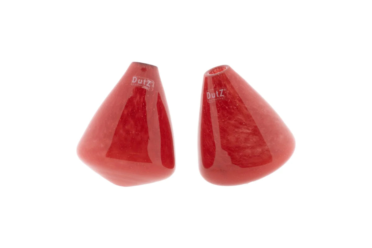 אגרטל נחום תקום אדום לפרח 12 ס"מ