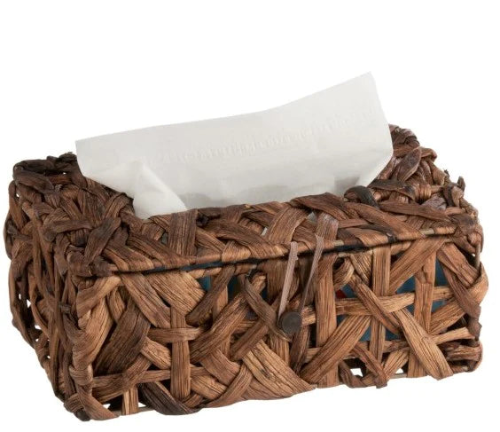 Tissue Box Reed Chestnut Brown 