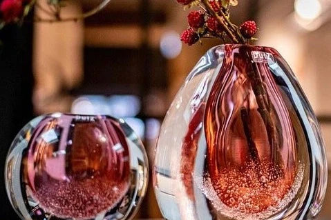 אגרטל דוץ "סבינה" ורוד/אפרסק