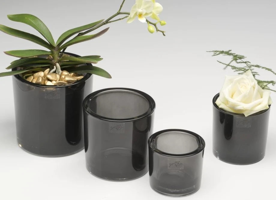 dark grey cylinder 8/8 10/10 cm