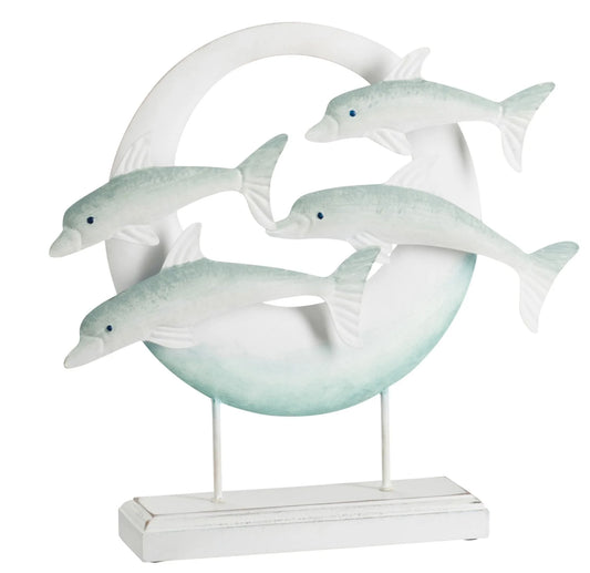 4 דולפינים על סטנד