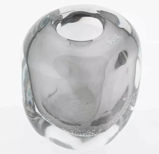 אגרטל "מתיאוס" מרובע דוץ אפור