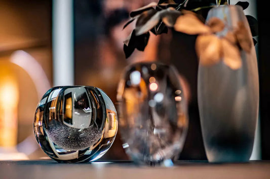 אגרטל דוץ "סיזקי" אפור כבד