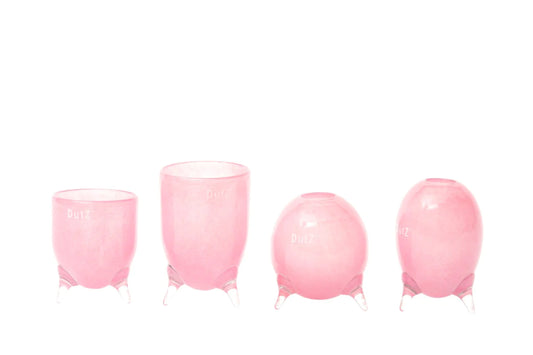 אגרטל 3 רגליים ורוד לפרח בודד\מפיצי ריח