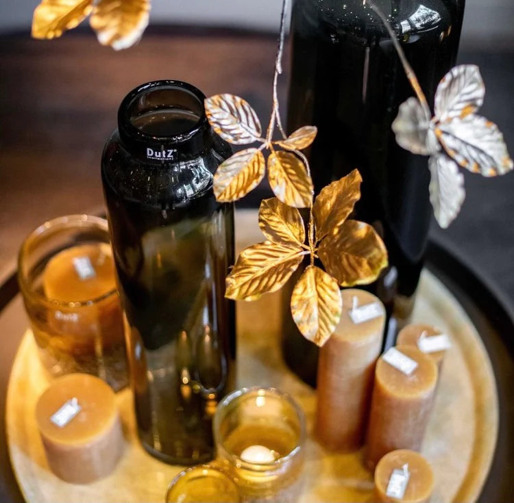 אגרטל בקבוק דוץ אפור עשן