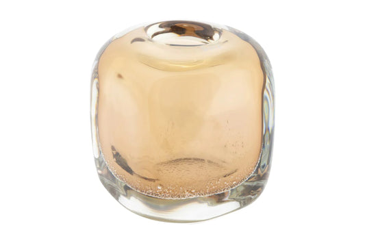 אגרטל זכוכית "מתיאוס" דוץ אמבר