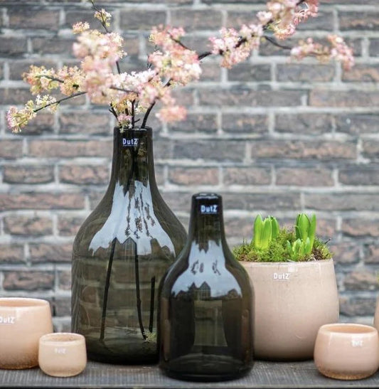 אגרטל בקבוק דוץ אפור